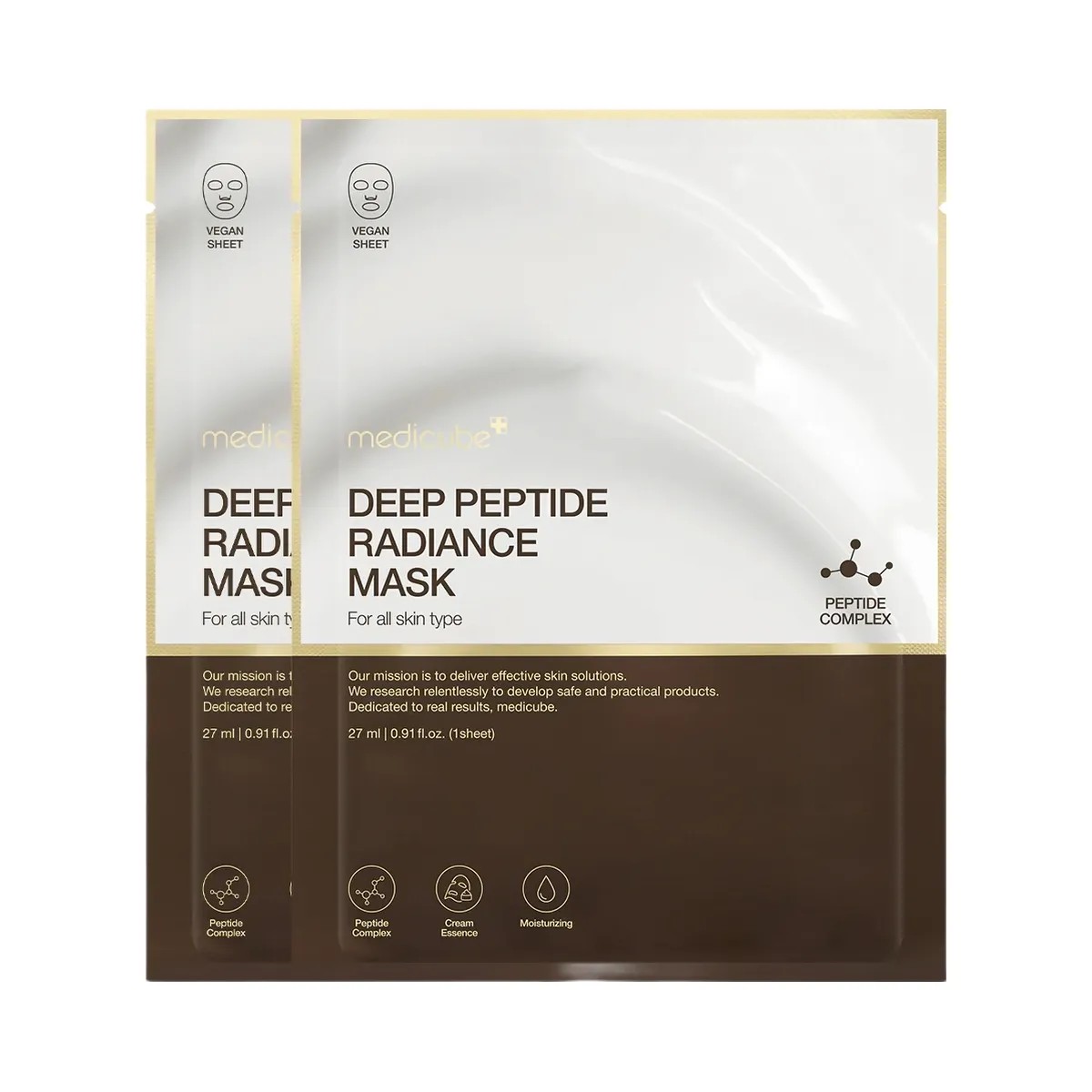 Medicube Deep Peptide Radiance Mask - HypeFly India View 2