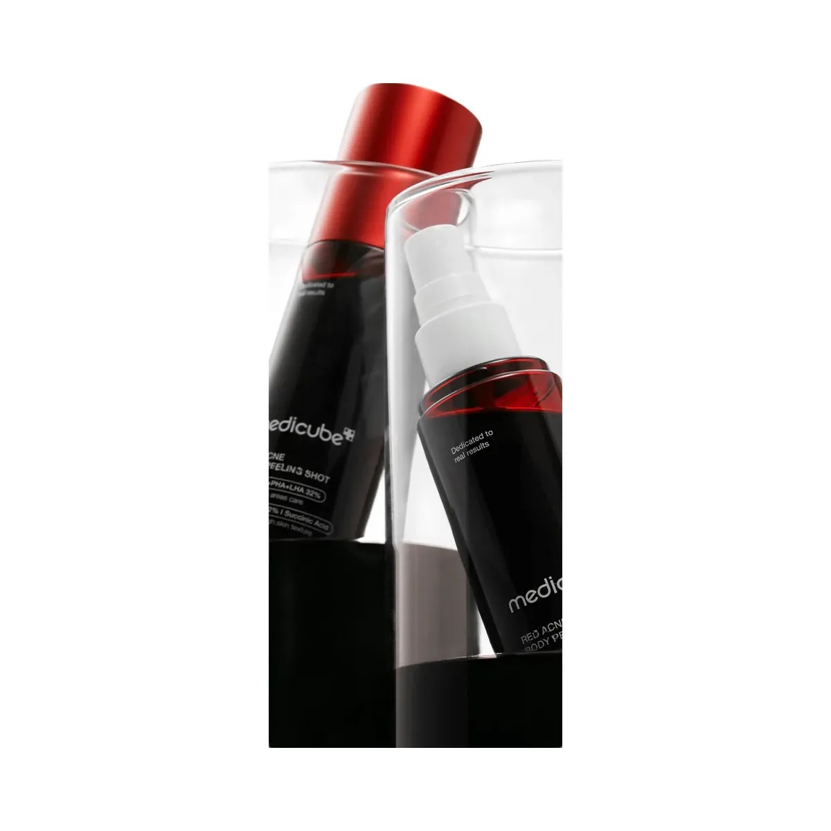 Medicube Red Body Peeling Shot Cleanser - HypeFly India View 3