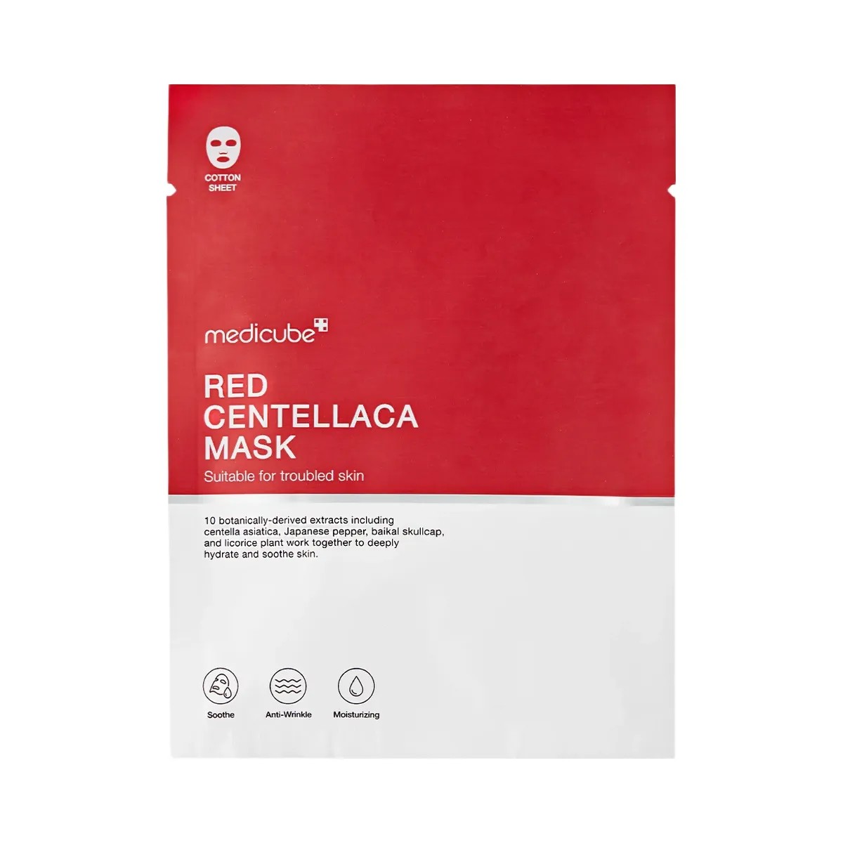 Medicube Red Centellaca Mask - HypeFly India View 1