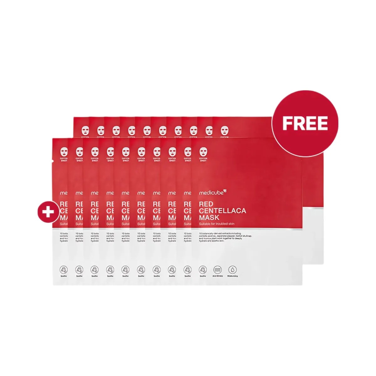 Medicube Red Centellaca Mask - HypeFly India View 4