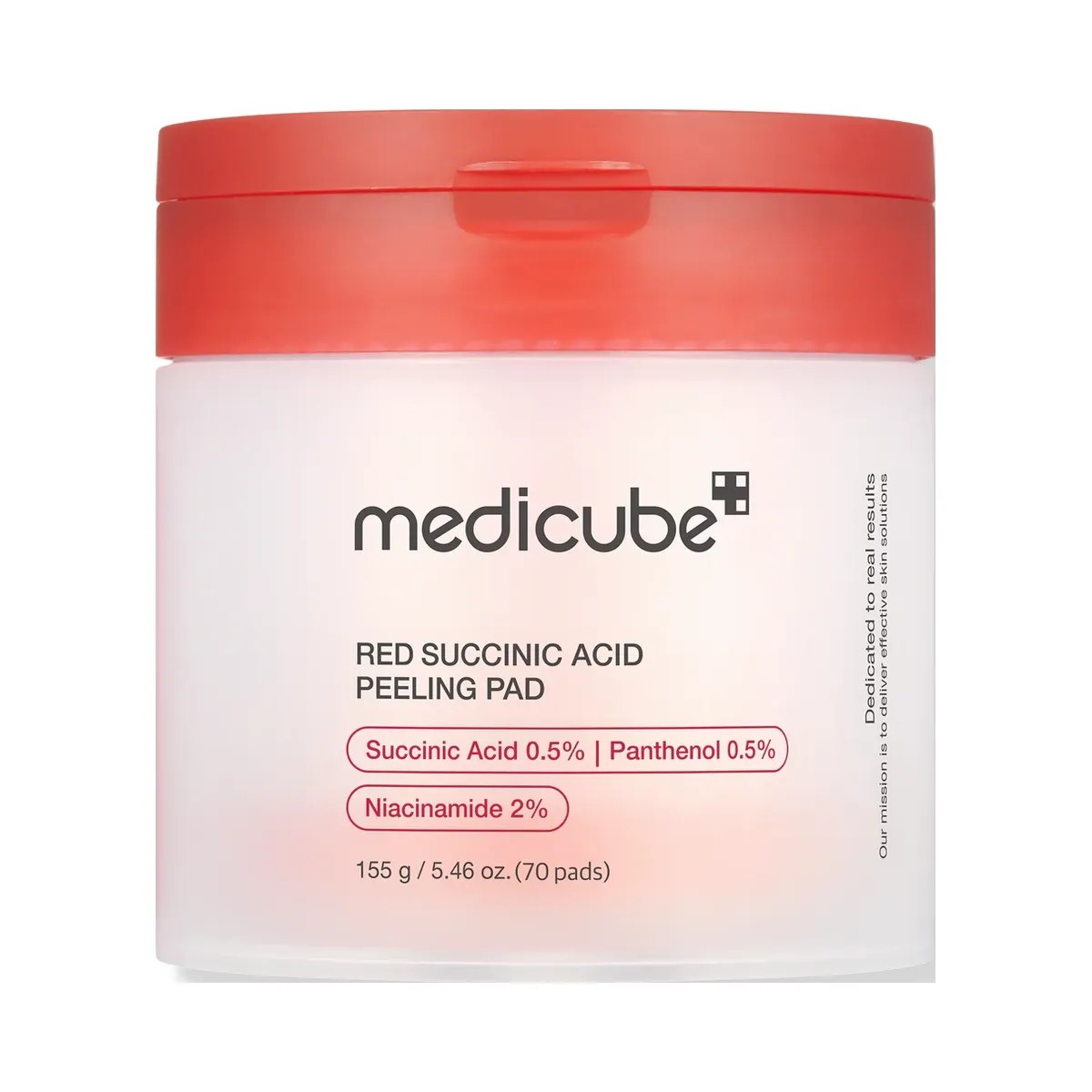 medicube Red Succinic Acid Peeling Pad - HypeFly India View 1