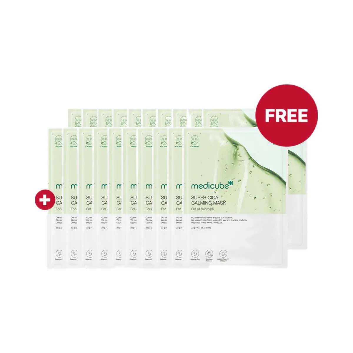 Medicube Super Cica Calming Mask - HypeFly India View 4