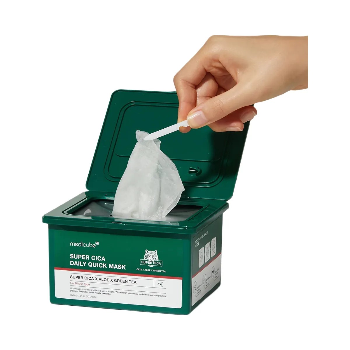 Medicube Super Cica Daily Quick Masks - HypeFly India View 2