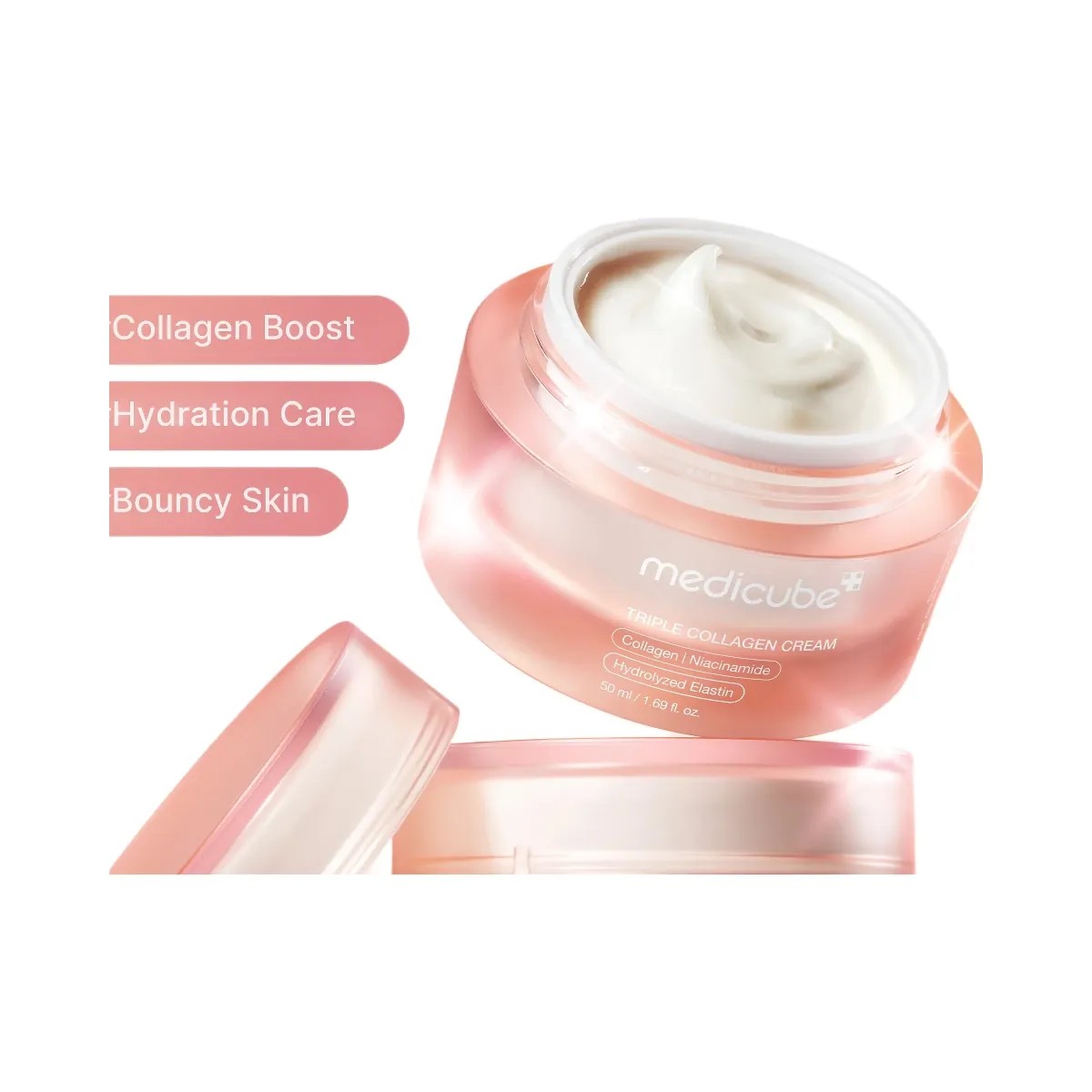 Medicube Triple Collagen Cream - HypeFly India View 2