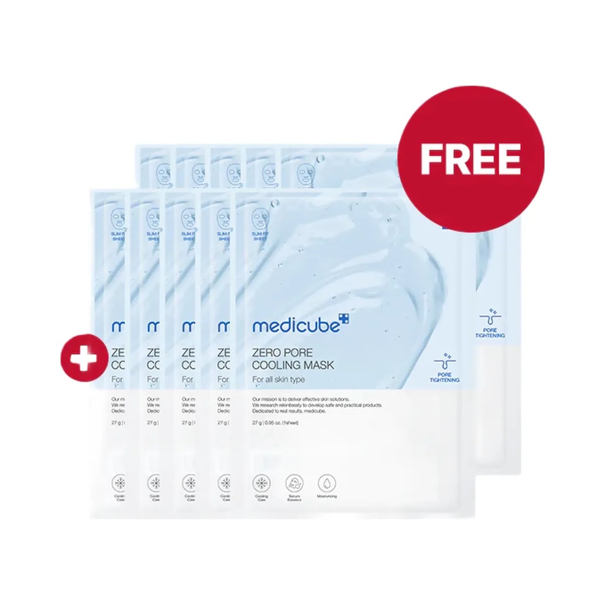 Medicube Zero Pore Cooling Mask - HypeFly India View 3