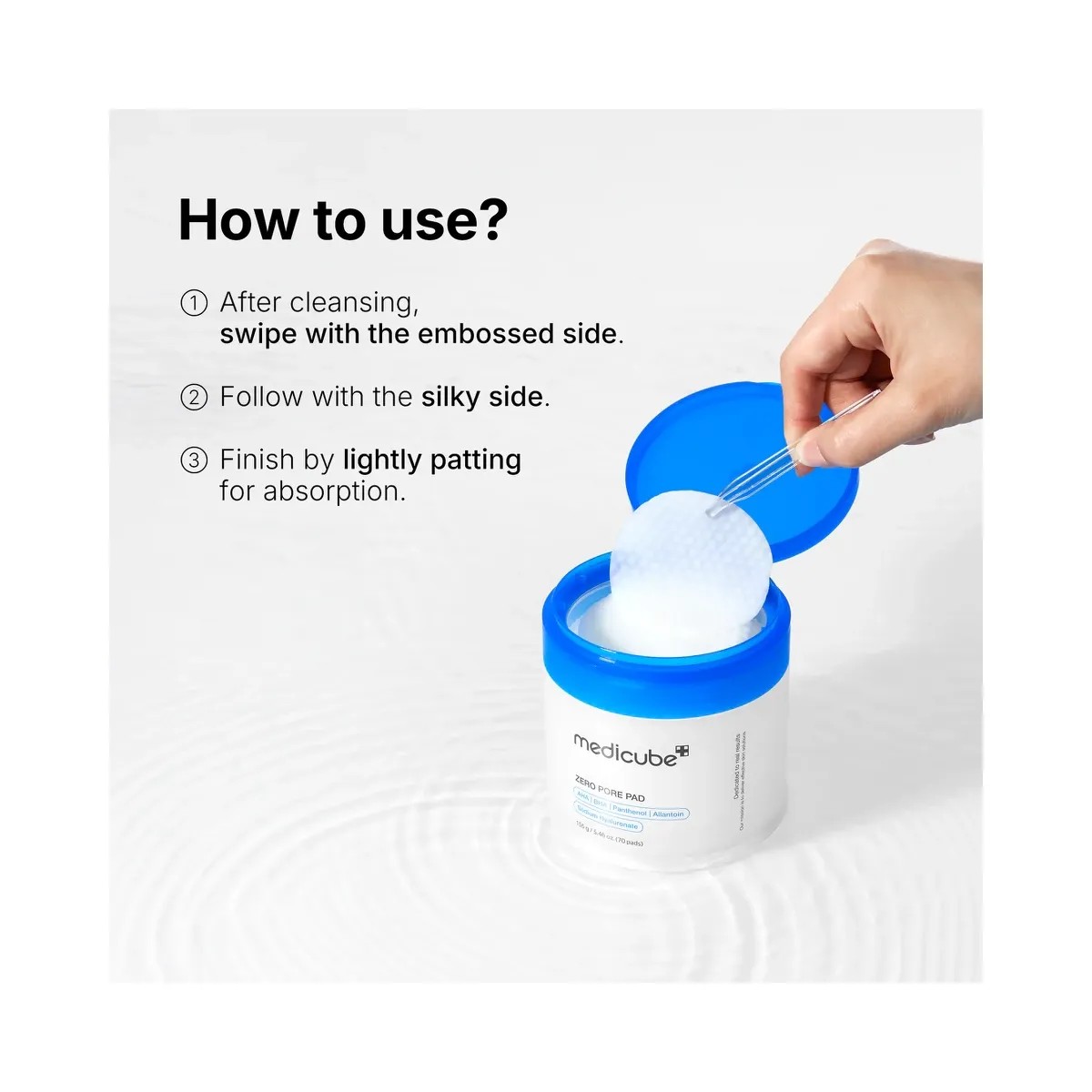 medicube Zero Pore Pad - HypeFly India View 5