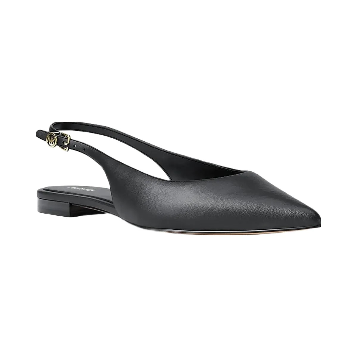 Michael Kors Amali Slingback Flat Black - HypeFly India View 1