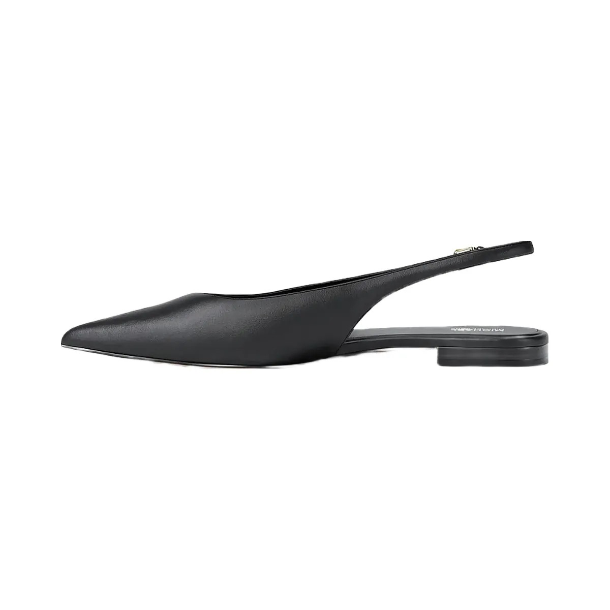 Michael Kors Amali Slingback Flat Black - HypeFly India View 3