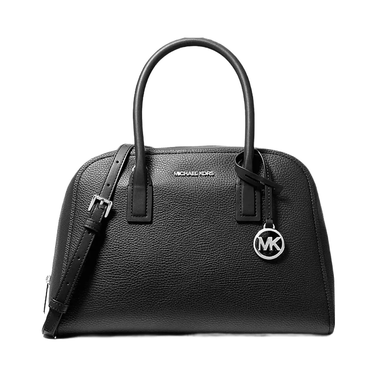 Michael Kors Ashton Medium Satchel Black - HypeFly India View 1