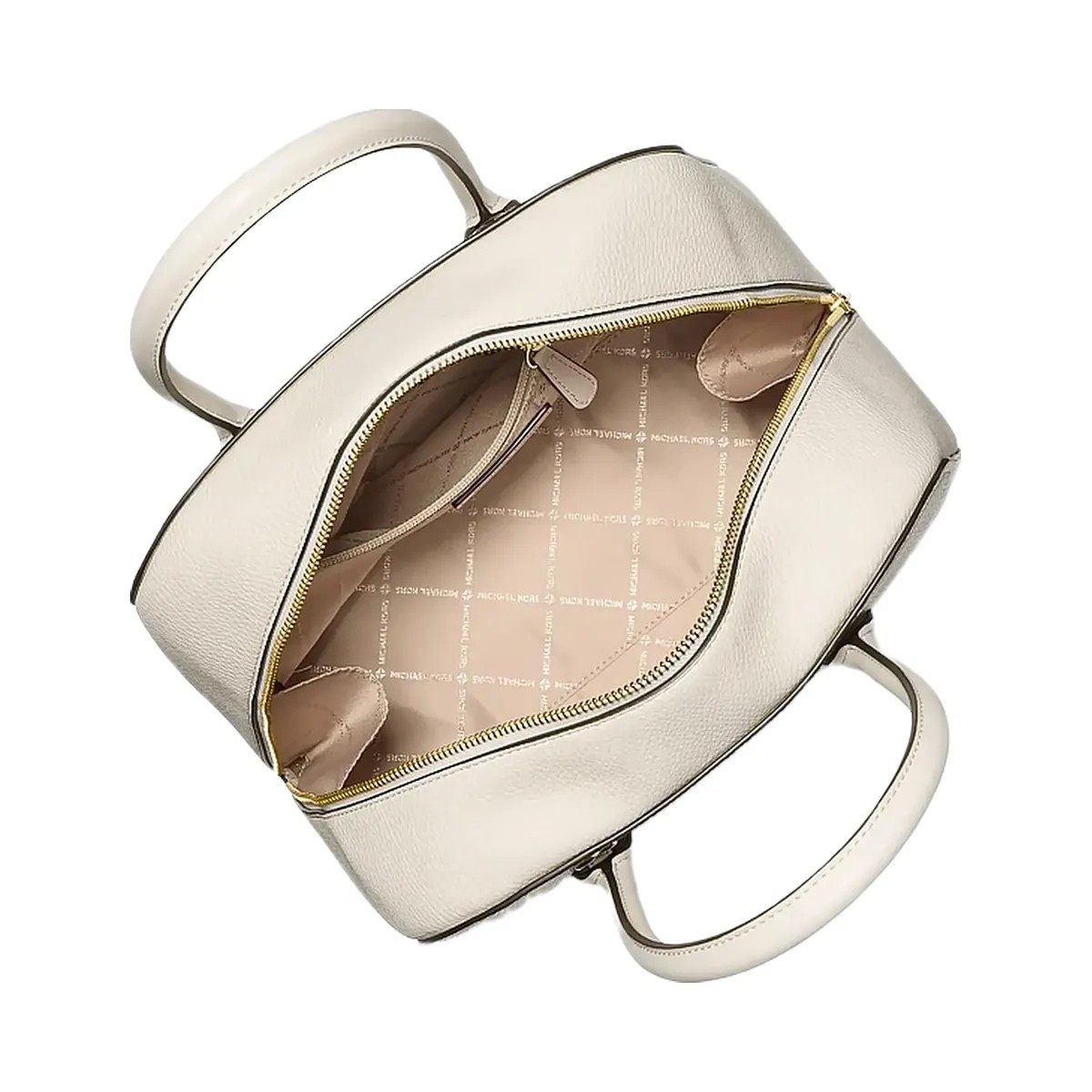 Michael Kors Ashton Medium Satchel Lt Cream - HypeFly India View 2