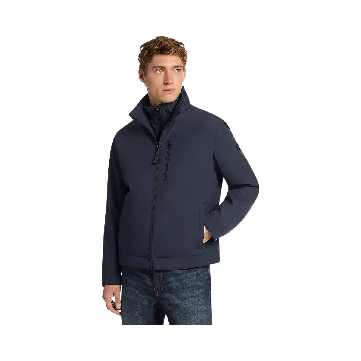 Michael Kors Avalon 2-in-1 Jacket Midnight - HypeFly India View 1