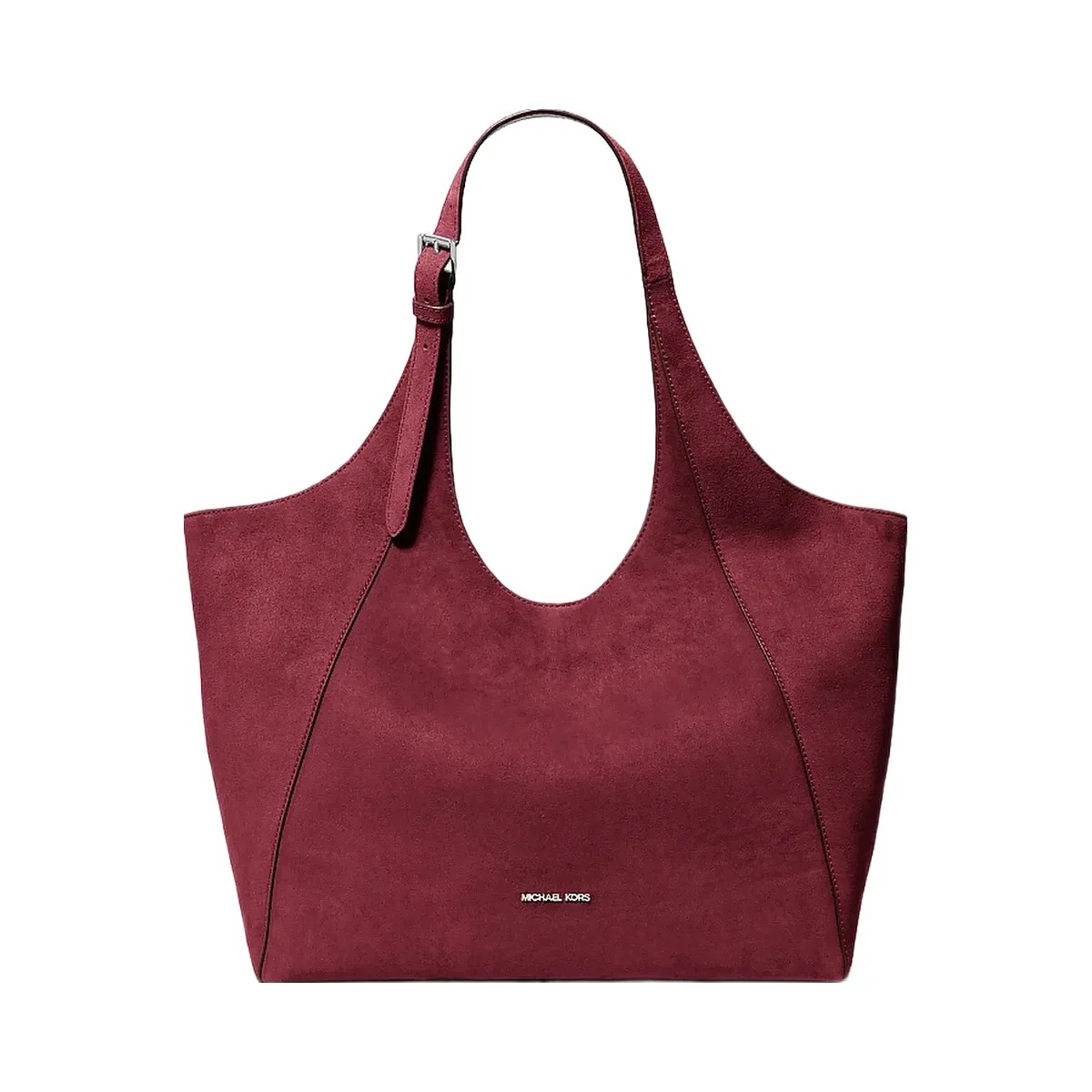 Michael Kors Bernie Large Tote Bag Maroon - HypeFly India View 1