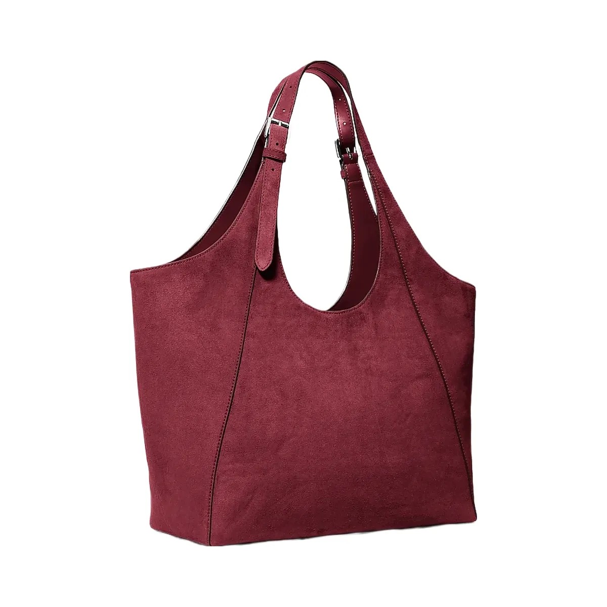 Michael Kors Bernie Large Tote Bag Maroon - HypeFly India View 3