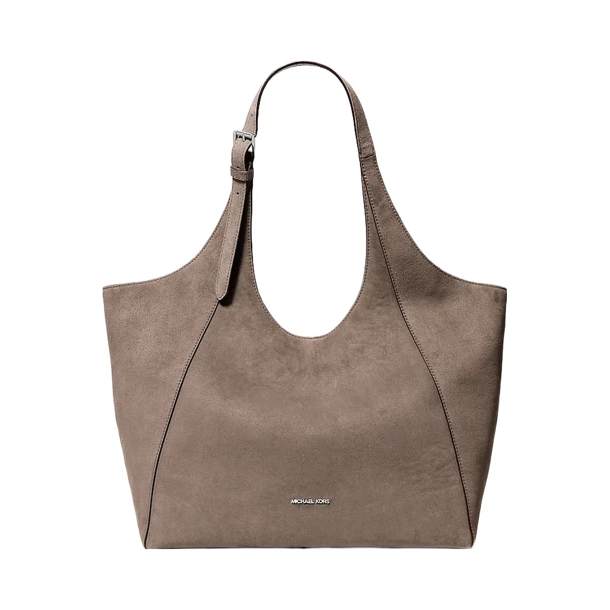 Michael Kors Bernie Large Tote Bag Mushroom - HypeFly India View 1