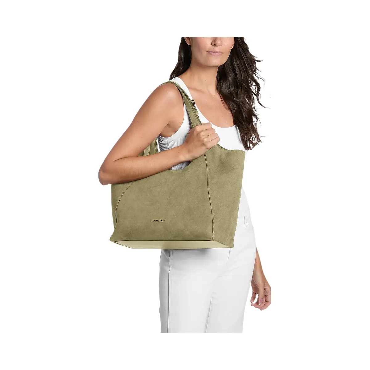 Michael Kors Bernie Large Tote Bag Oregano - HypeFly India View 4