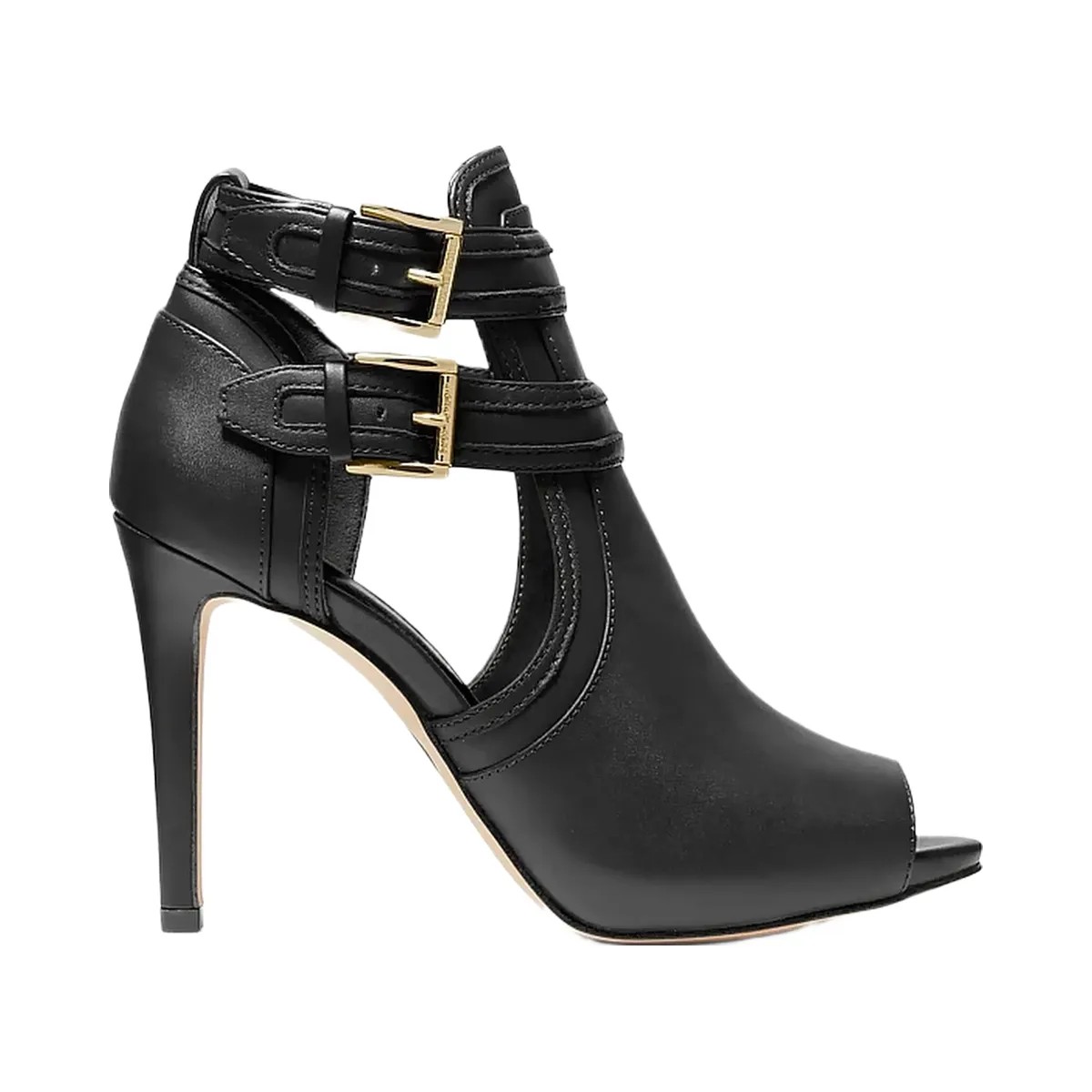 Michael Kors Blaze Open-Toe Ankle Boot Black - HypeFly India View 2