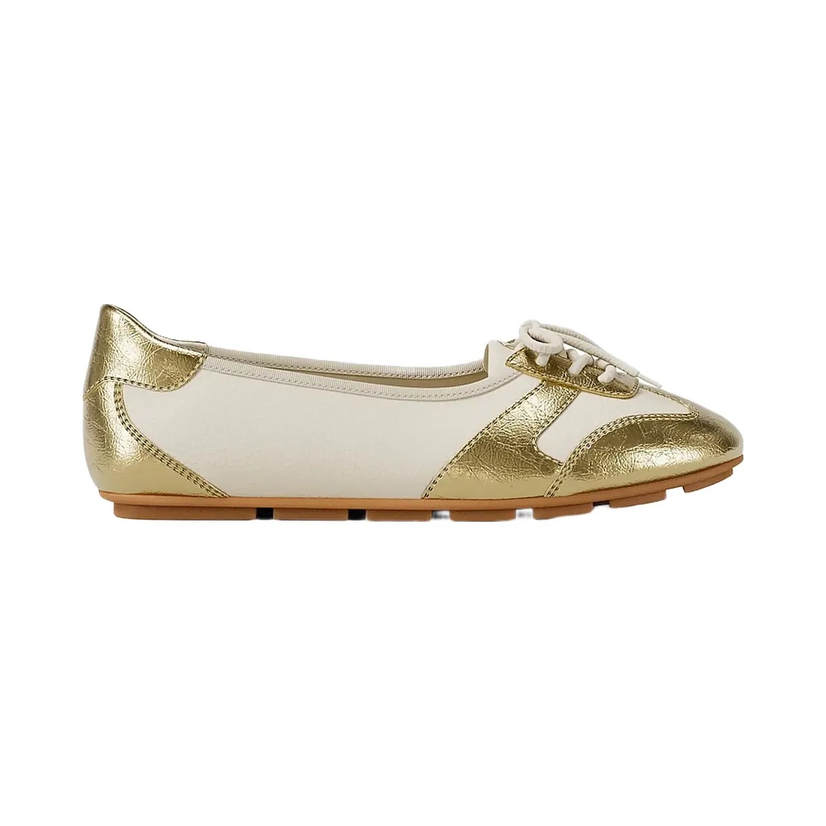 Michael Kors Brielle Sneakerina Pale Gold - HypeFly India View 2
