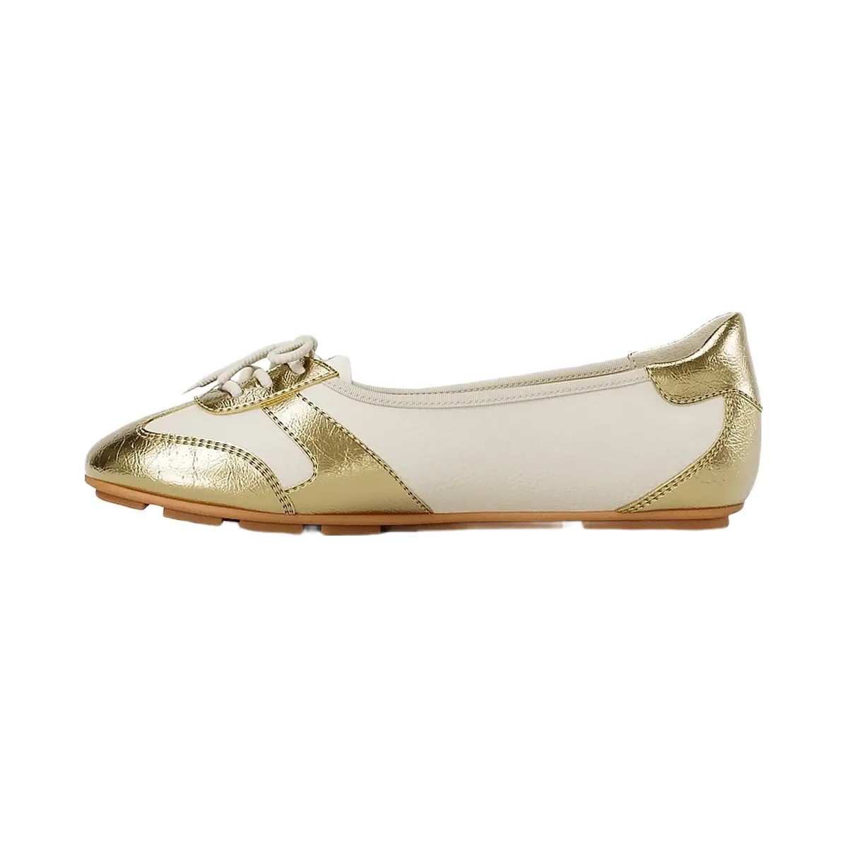 Michael Kors Brielle Sneakerina Pale Gold - HypeFly India View 3