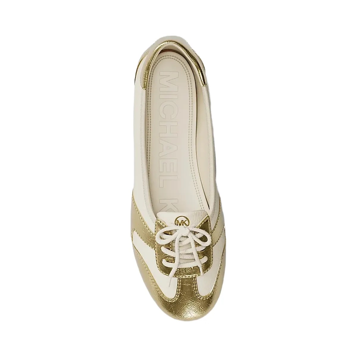 Michael Kors Brielle Sneakerina Pale Gold - HypeFly India View 5