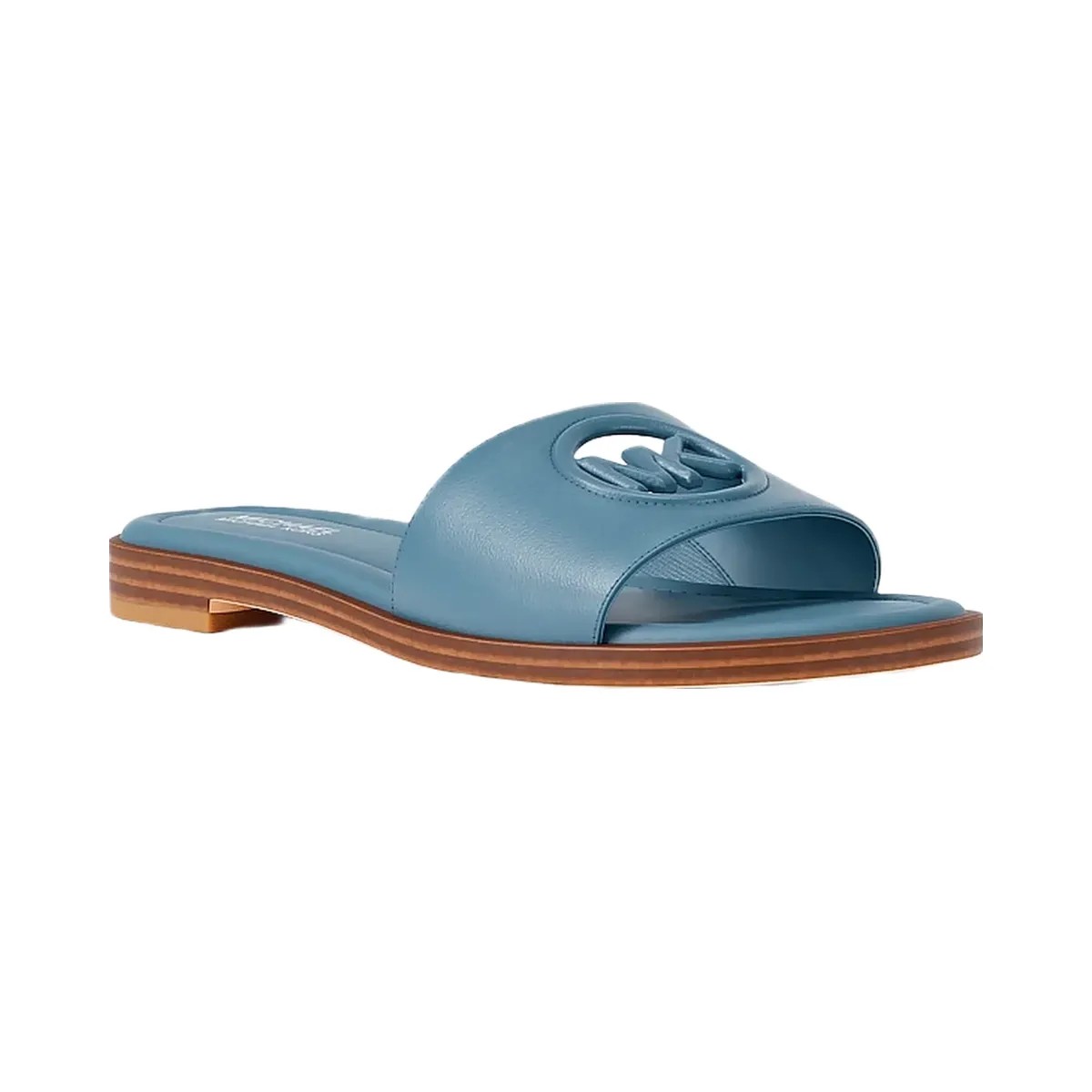 Michael Kors Carissa Slide Sandal Denim - HypeFly India View 1