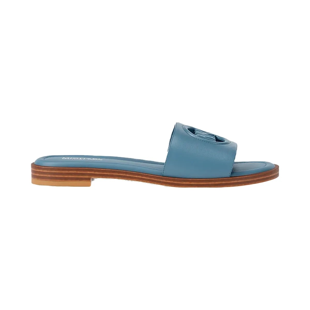 Michael Kors Carissa Slide Sandal Denim - HypeFly India View 2