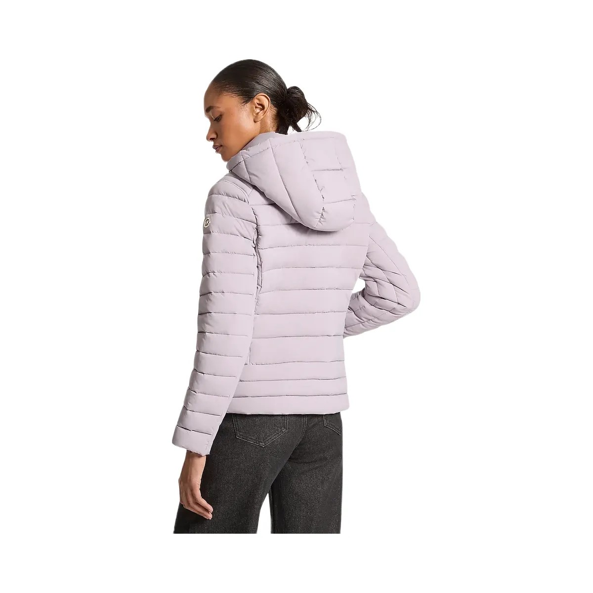 Michael Kors Chevron Quilted Jacket Lilac - HypeFly India View 2