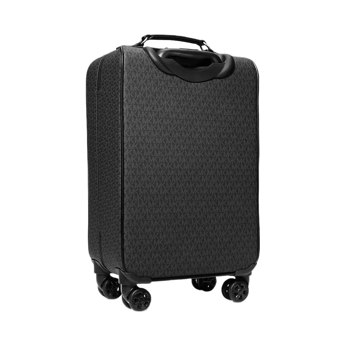 Michael Kors Cooper Logo Suitcase Black - HypeFly India View 3