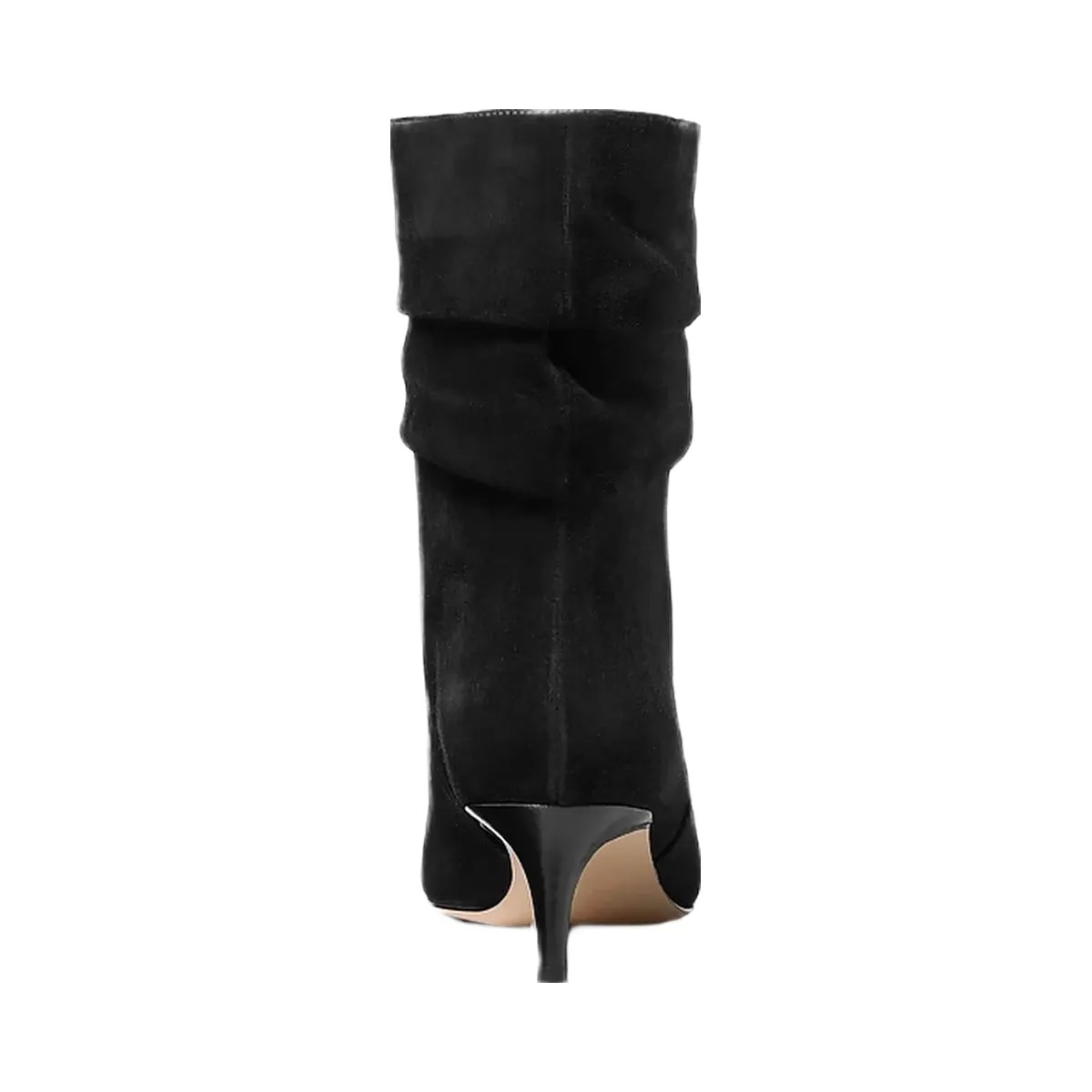 Michael Kors Dawn Suede Ankle Boot Black - HypeFly India View 3