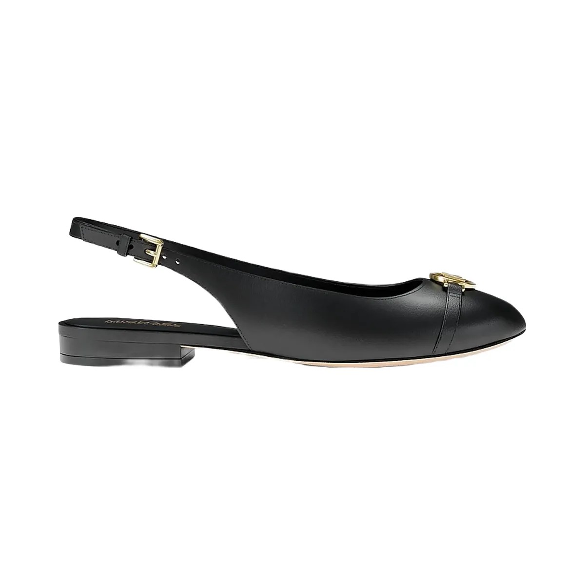 Michael Kors Dori Slingback Flat Black - HypeFly India View 2