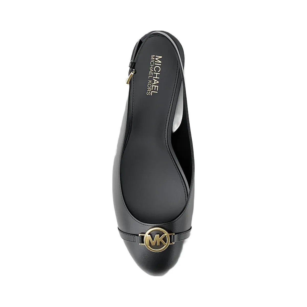 Michael Kors Dori Slingback Flat Black - HypeFly India View 5