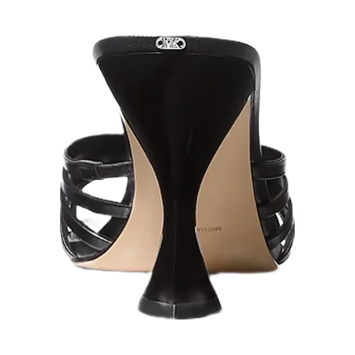 Michael Kors Haisley Leather Sandal Black - HypeFly India View 3