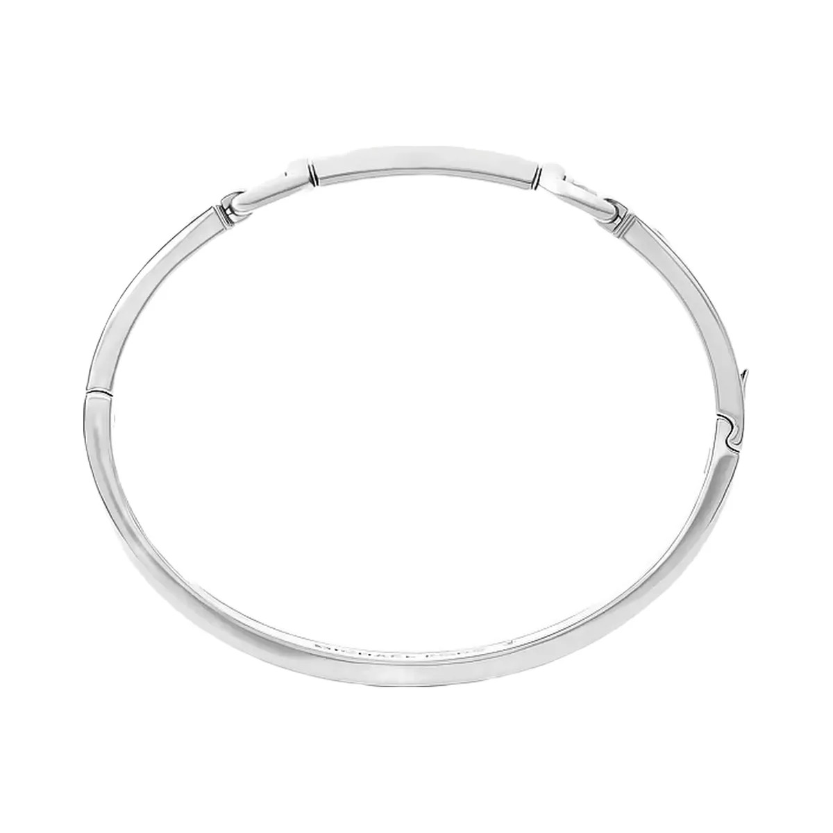 Michael Kors Horsebit Bangle  Silver - HypeFly India View 2