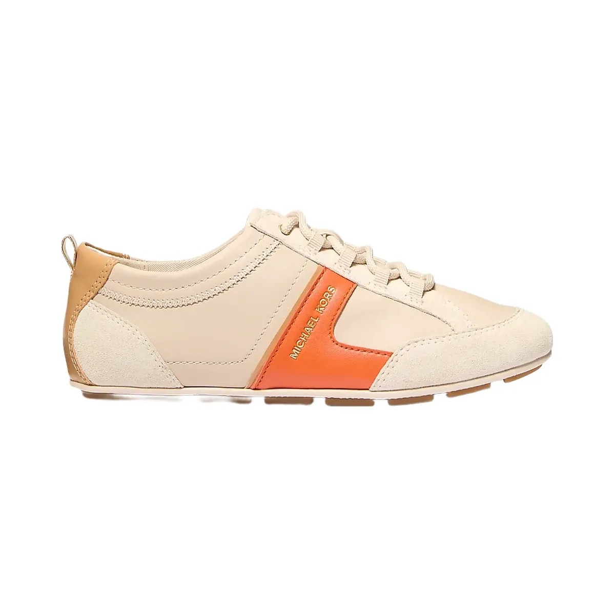 Michael Kors Keely Leather Trainer Mimosa - HypeFly India View 2