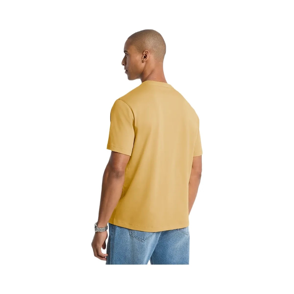 Michael Kors Logo Cotton T-shirt Oregano - HypeFly India View 2