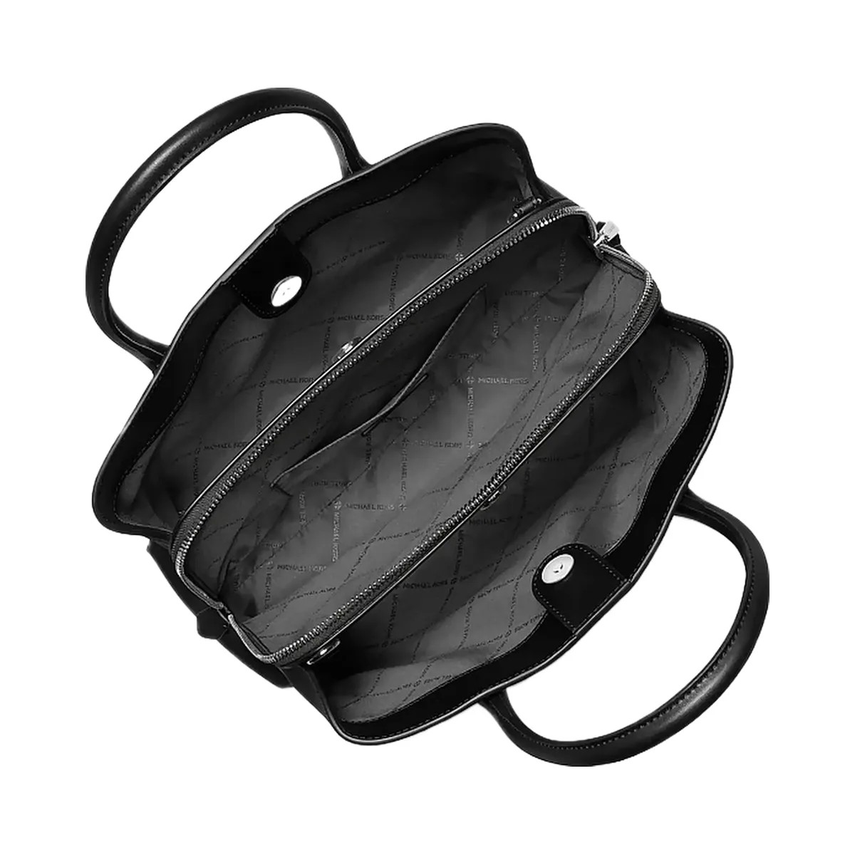 Michael Kors Maya Medium Satchel Black - HypeFly India View 2
