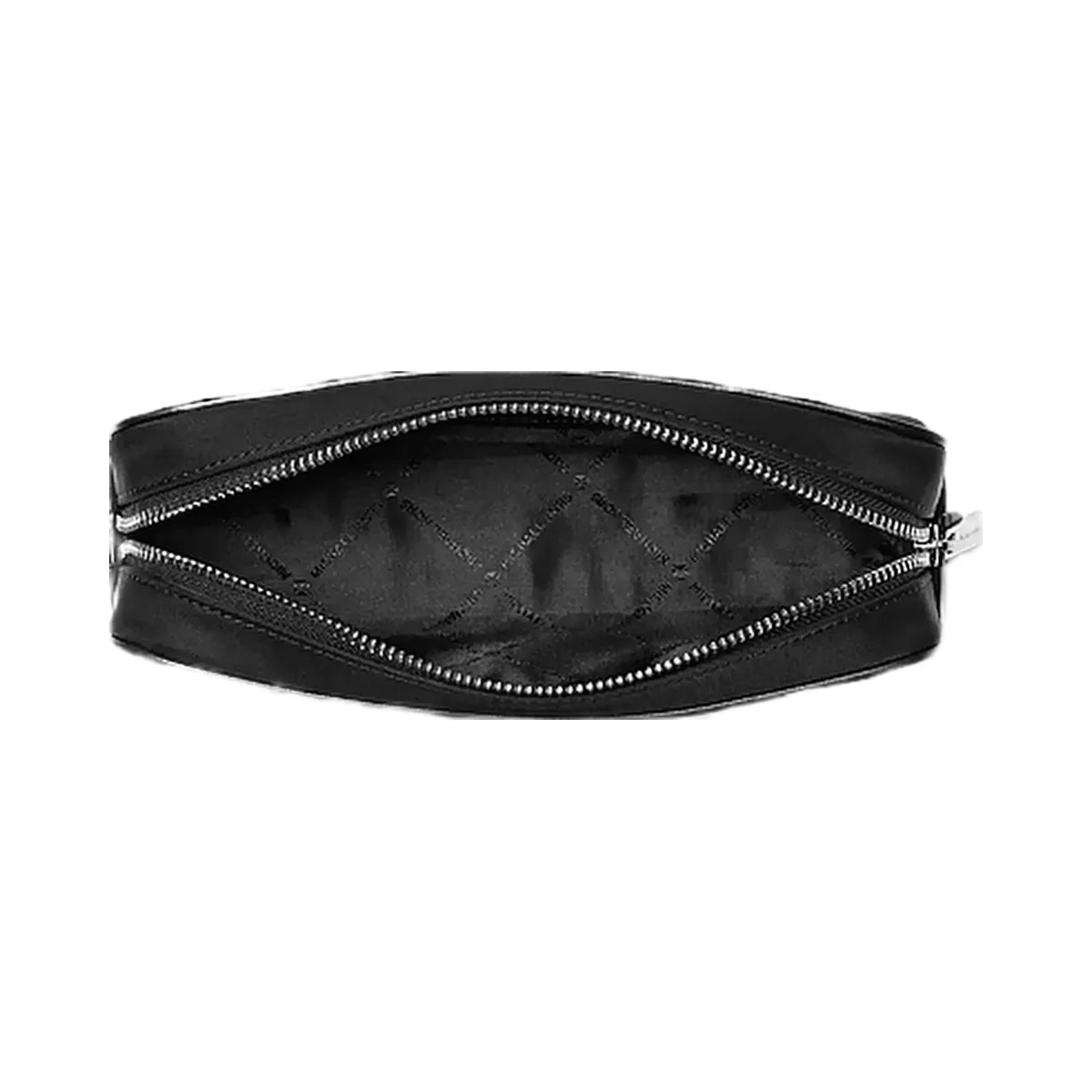 Michael Kors Medium Nylon Pencil Case Black - HypeFly India View 2
