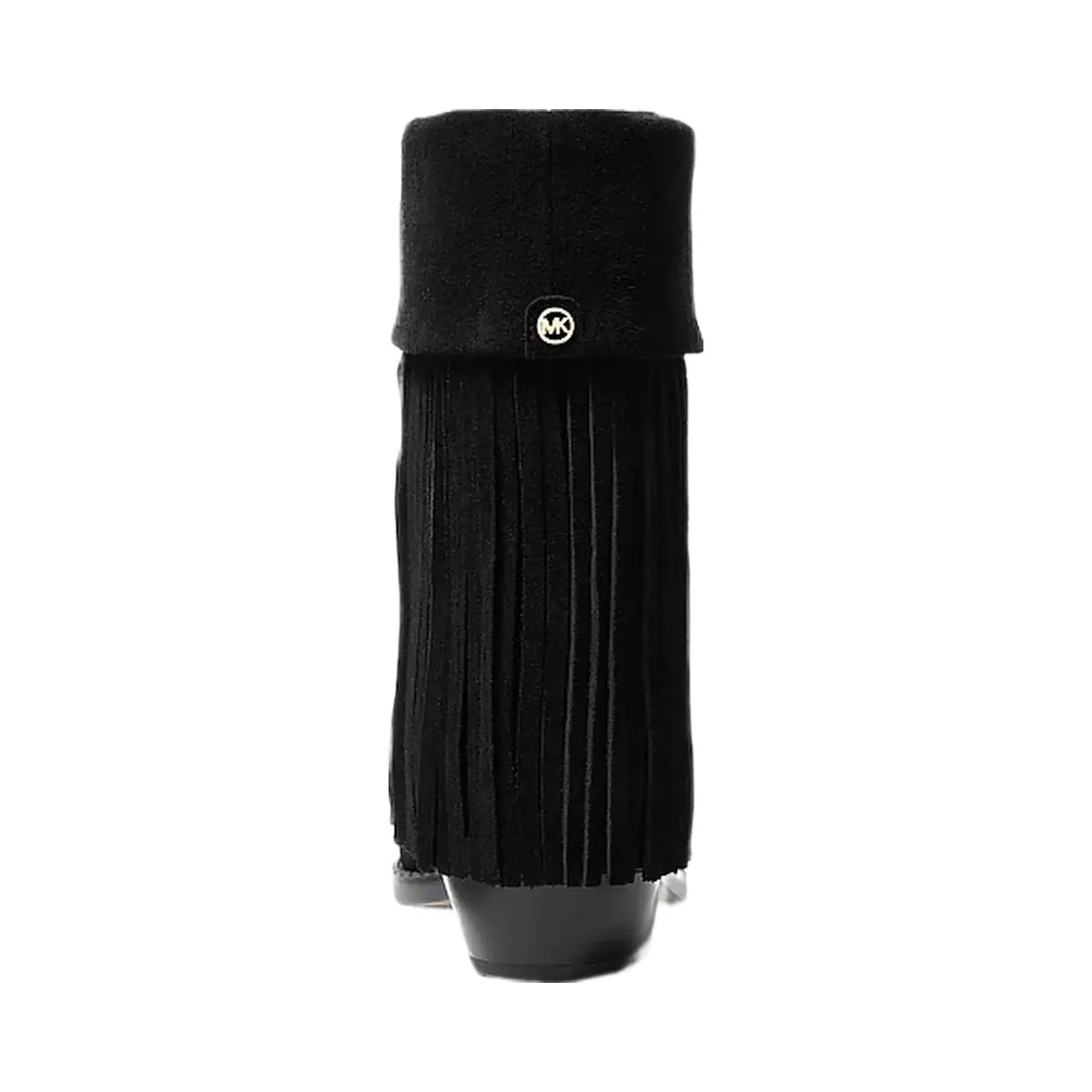 Michael Kors Nash Fringed Suede Boot Black - HypeFly India View 3