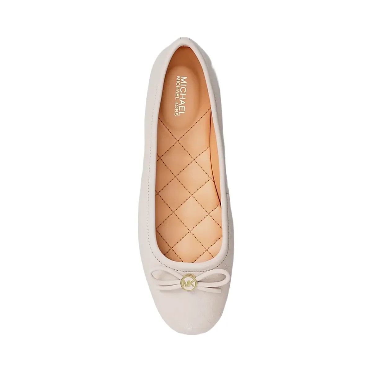 Michael Kors Savannah Ballet Flat Lt Cream - HypeFly India View 5