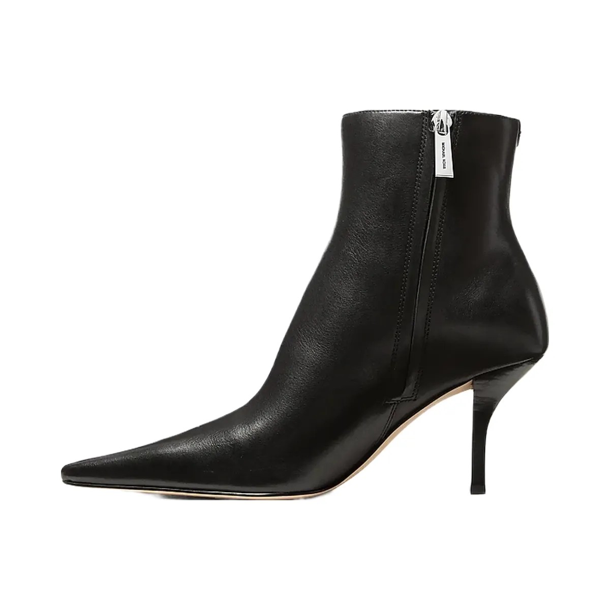 Michael Kors Selina Leather Ankle Boot Black - HypeFly India View 3
