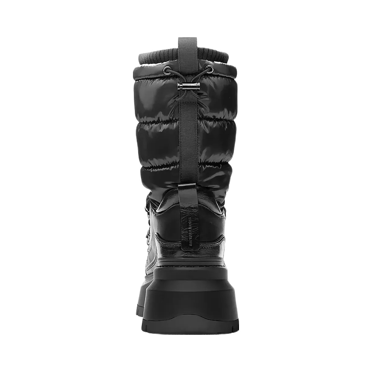 Michael Kors Shiloh Mixed-Media Boot Black - HypeFly India View 3