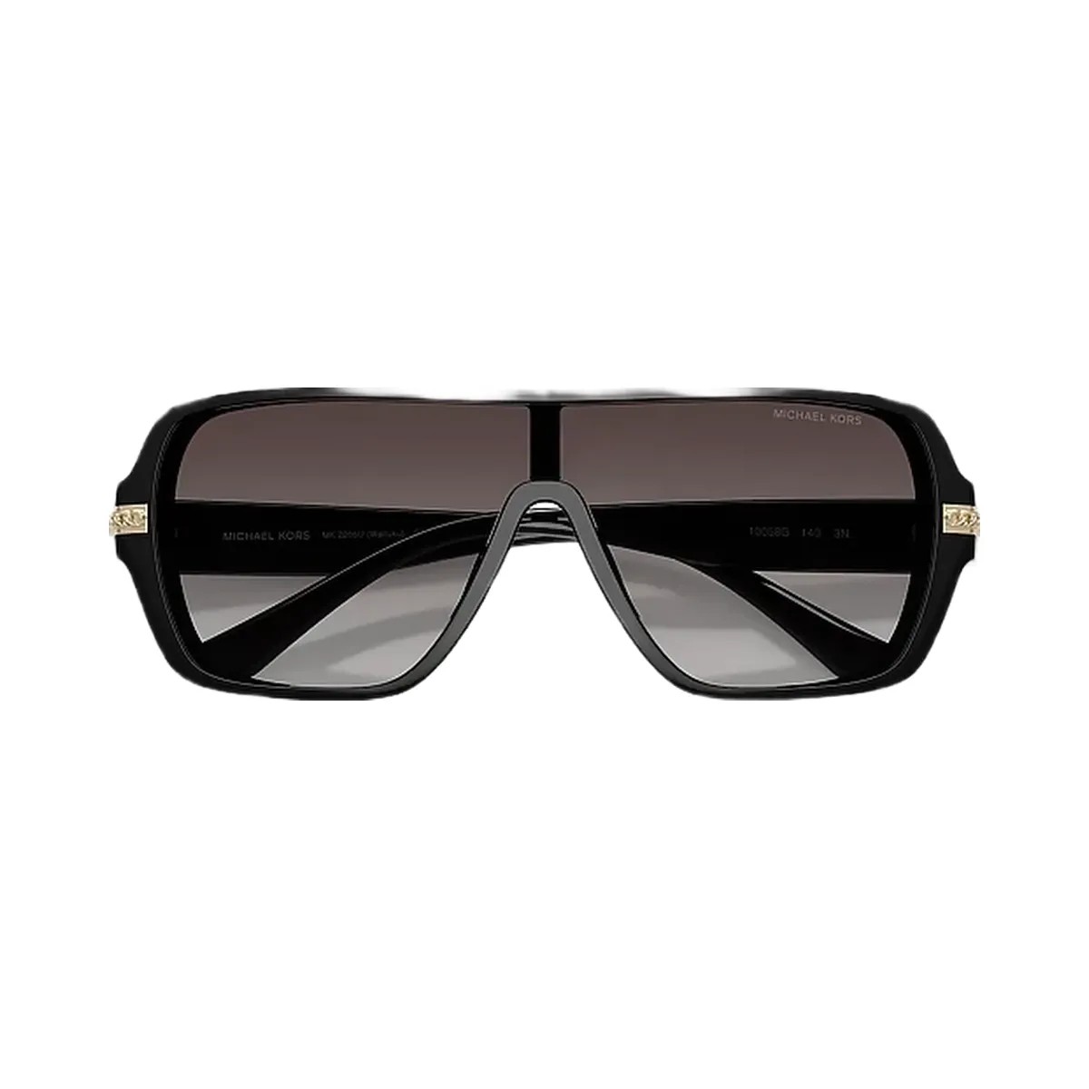 Michael Kors Wailuku Sunglasses Black - HypeFly India View 5
