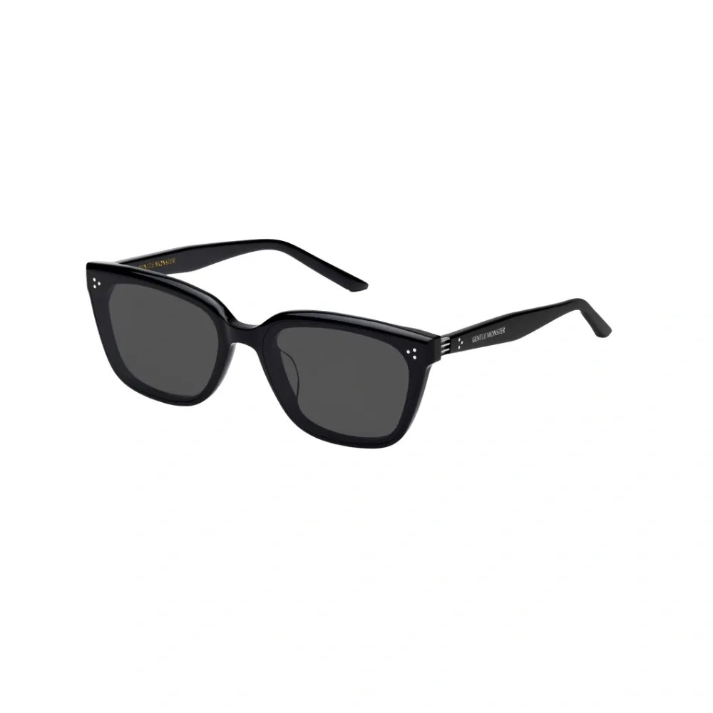 Gentle Monster Numer 01 Black Lenses | Black Frame - HypeFly India View 2