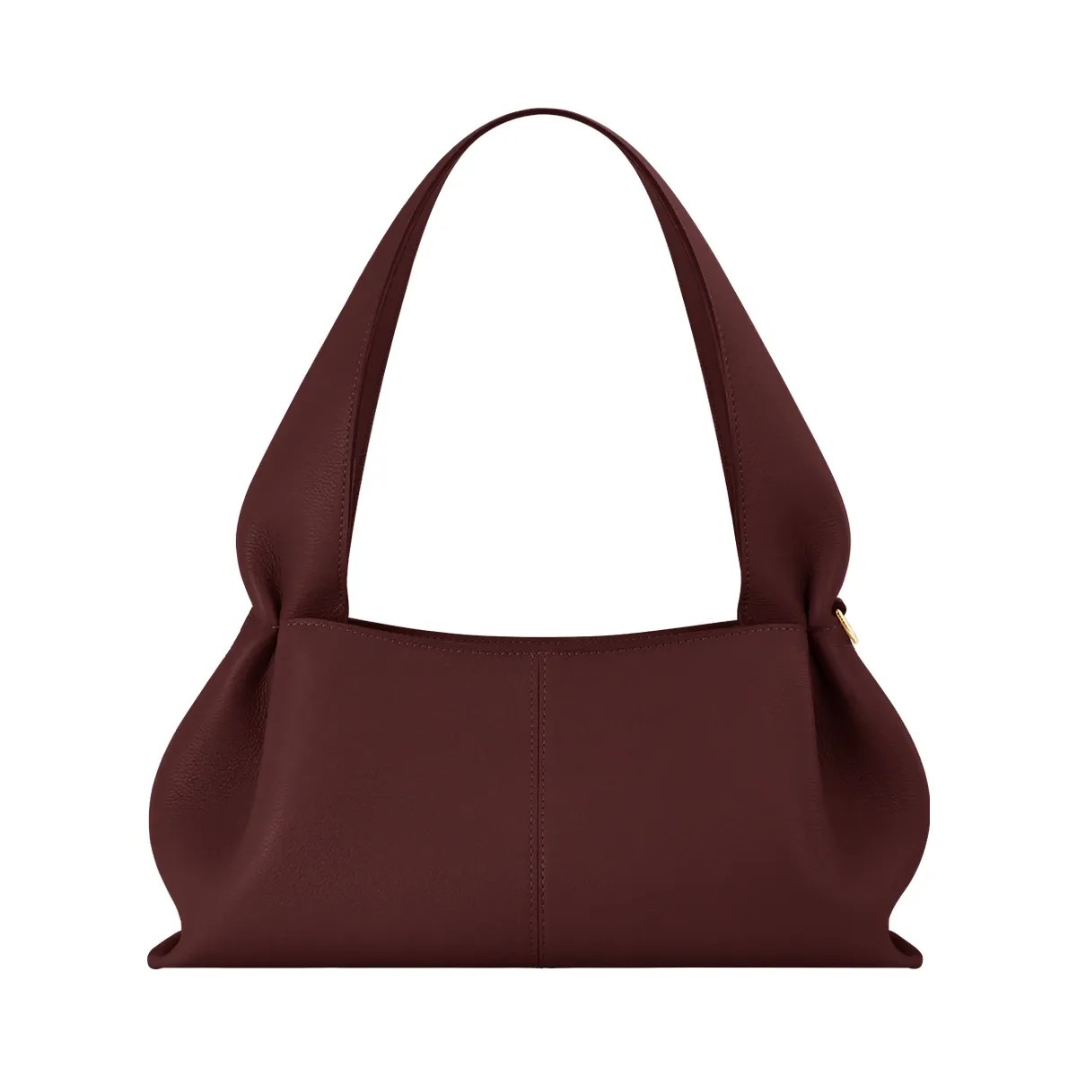 Polène Numéro Neuf East West - Textured Black Cherry - HypeFly India View 1