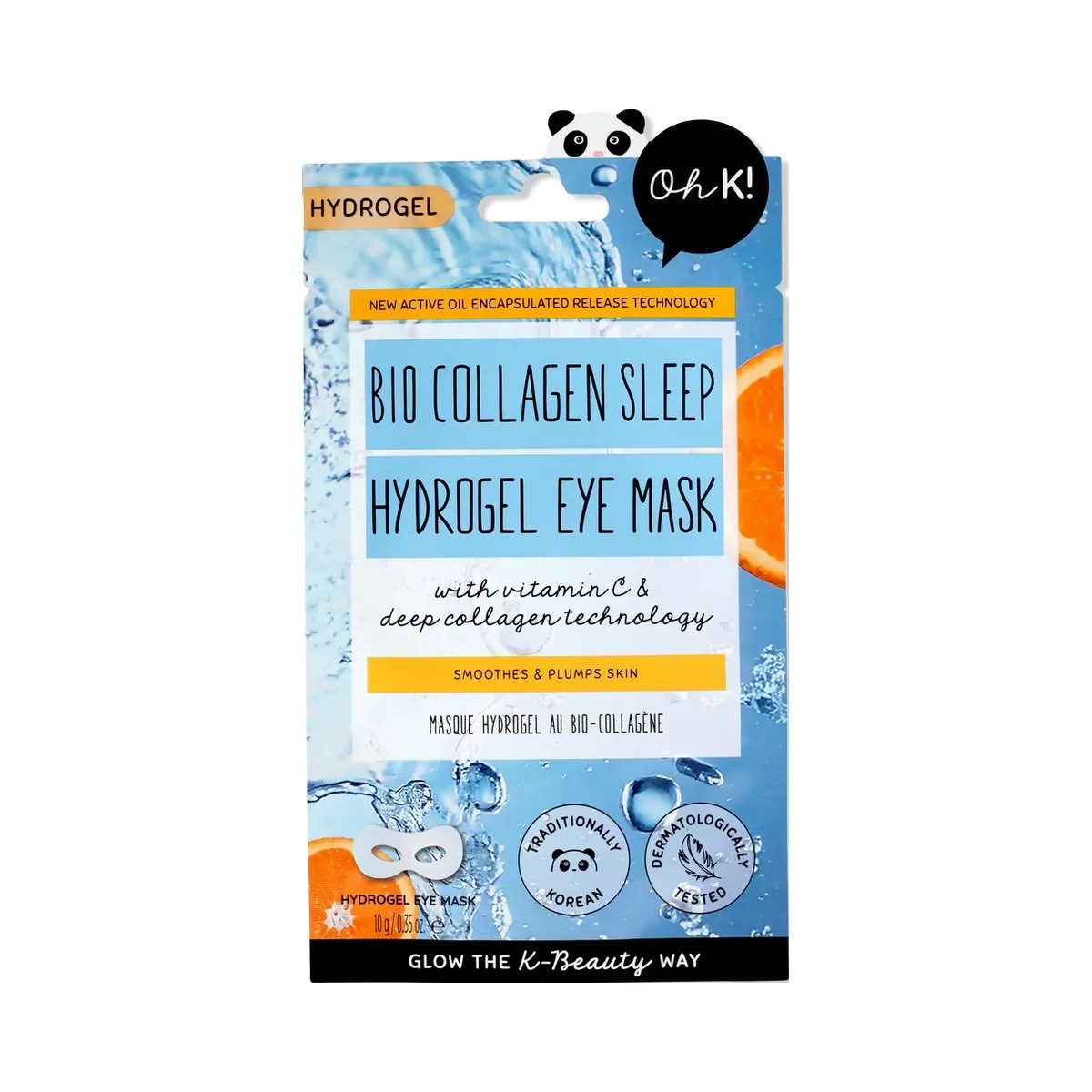 Oh K! Bio Collagen Hydrogel Sleep Eye Mask - HypeFly India View 1