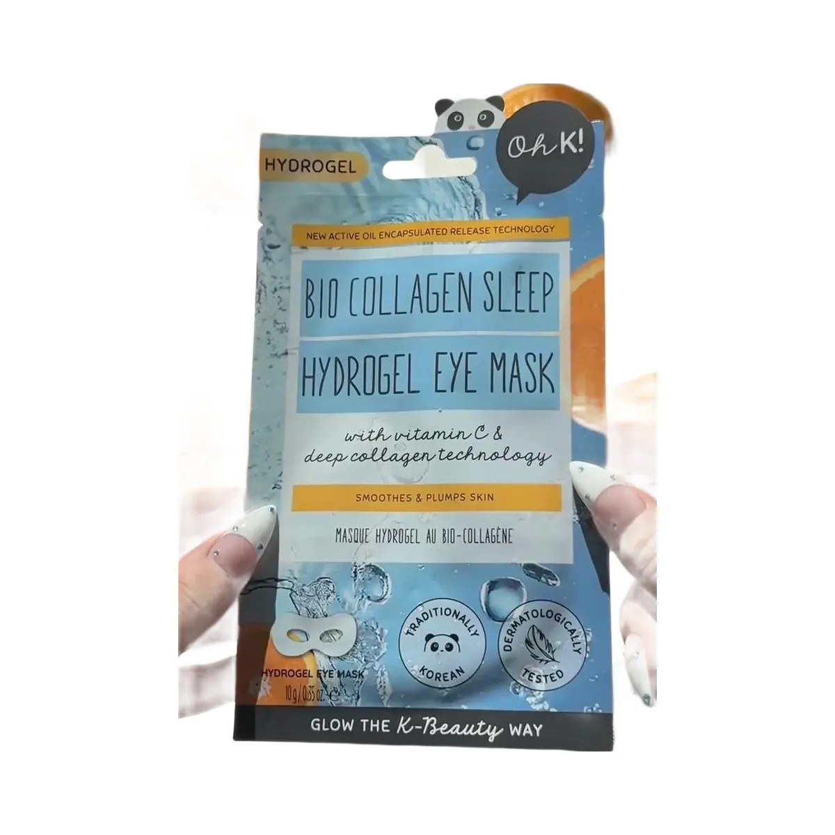 Oh K! Bio Collagen Hydrogel Sleep Eye Mask - HypeFly India View 3