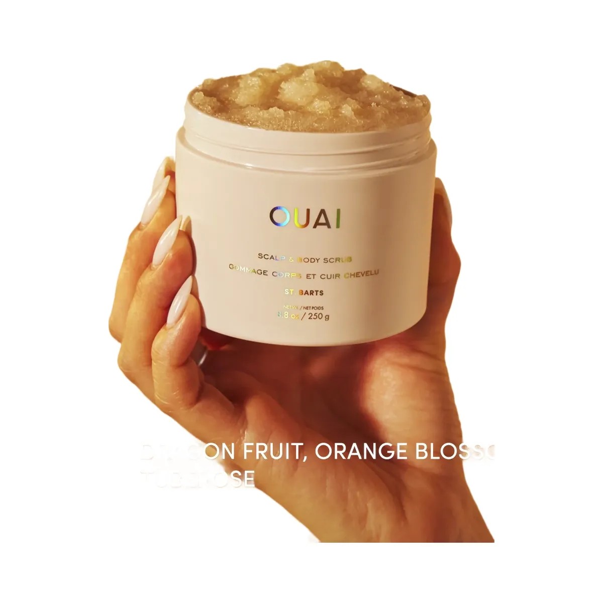 OUAI Scalp & Body Scrub - St. Barts Scent - HypeFly India View 3