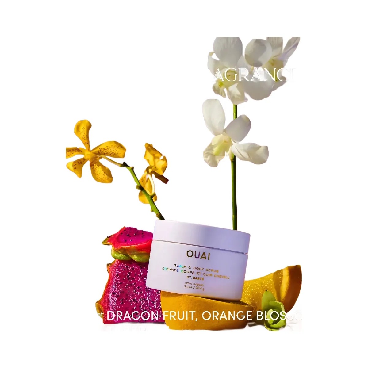 OUAI Scalp & Body Scrub St. Barts Scent - Travel - HypeFly India View 4