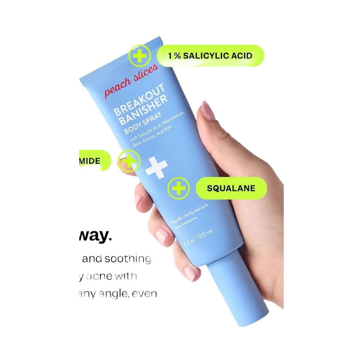 Peach Slices Breakout Banisher Body Spray - HypeFly India View 4