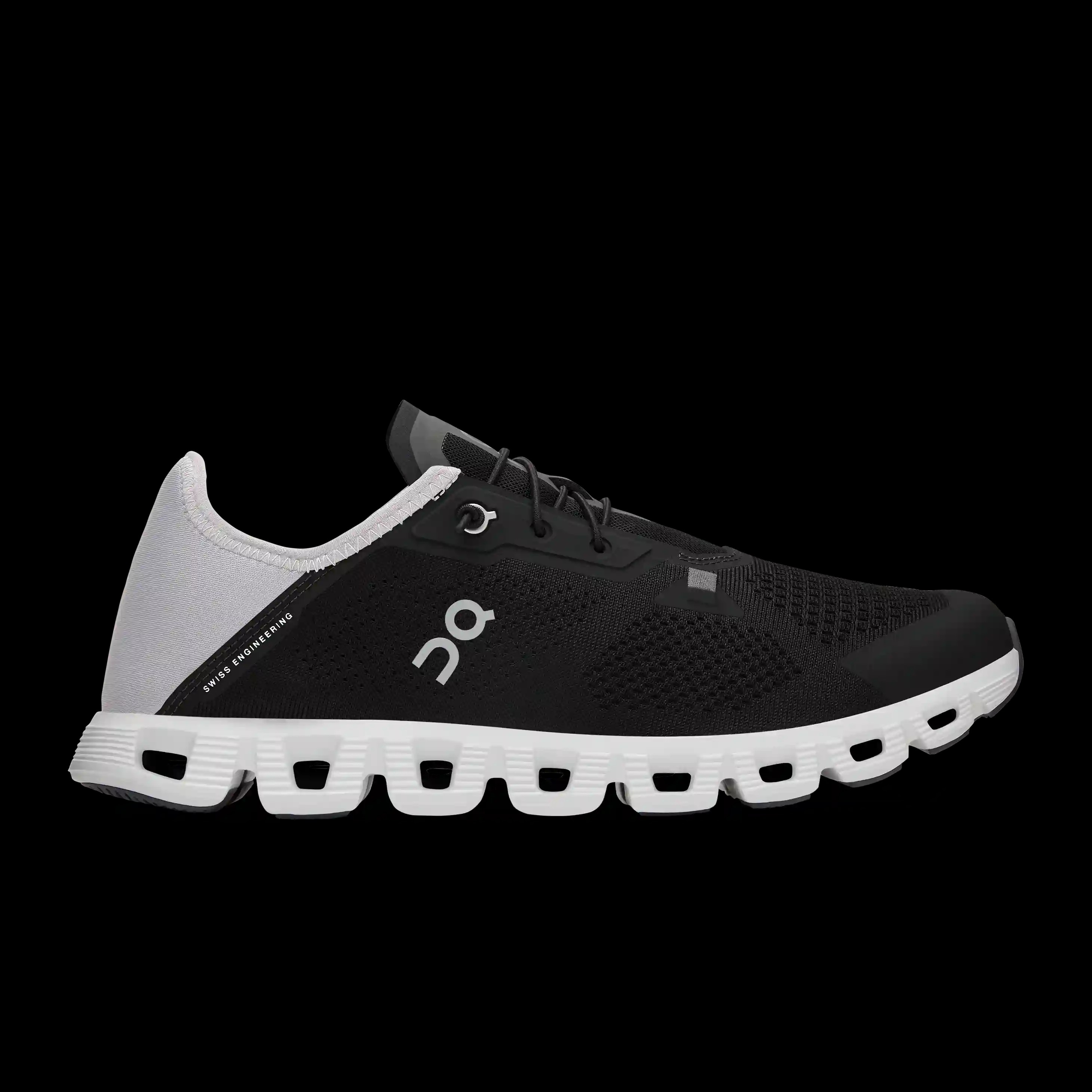 Cloud 5 Coast Black Shadow On Running - HypeFly India View 1