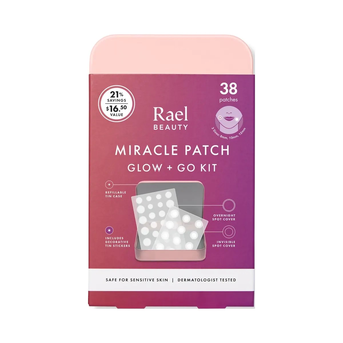 Rael Glow and Go Miracle Patch Kit - HypeFly India View 1